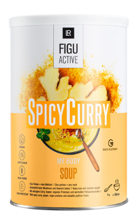 LR FIGUACTIVE Spicy Curry Soup - Pikantna Zupa z Curry 488 g LR LIFETAKT Zupa Figu Active LR warzywna z curry
