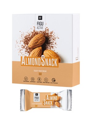 LR FIGUACTIVE Almond Snack Bar - Baton Migdałowy z Czekoladą 210g
