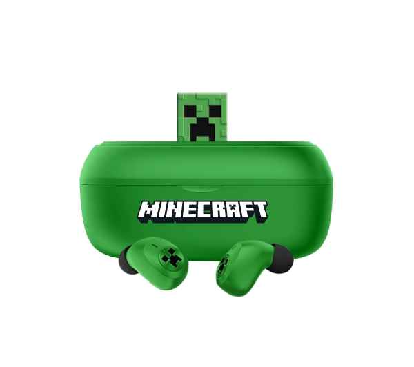 OTL Technologies Minecraft Creeper 3D Character Collectible TWS Zielony