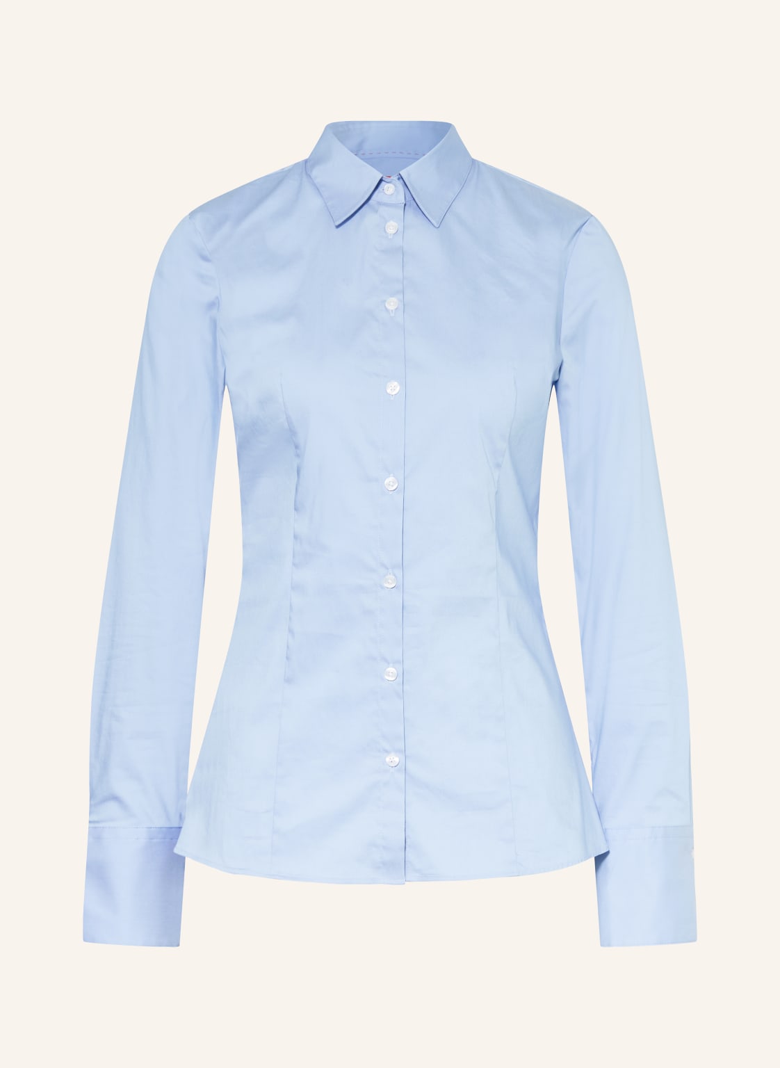 Hugo Bluzka Koszulowa The Fitted Shirt blau