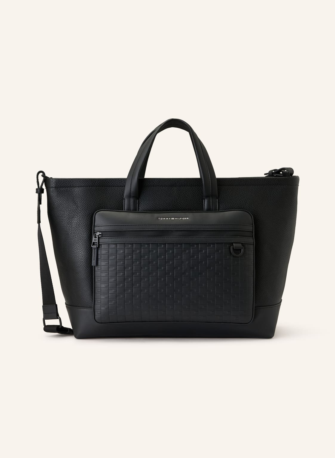 Tommy Hilfiger Torba Weekendowa Z Przegrodą Na Laptopa schwarz