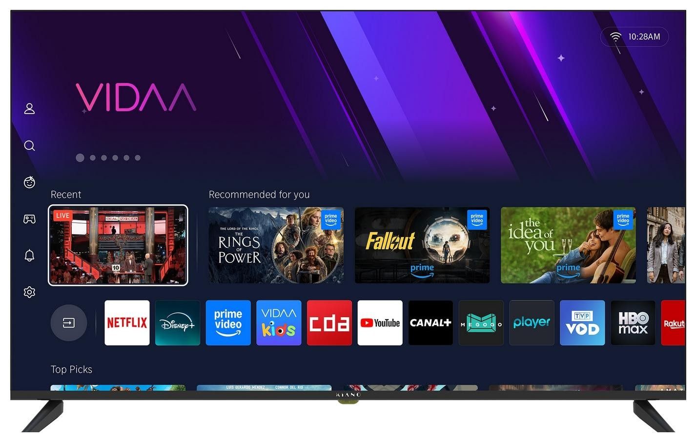 Kiano Elegance 50 Vidaa