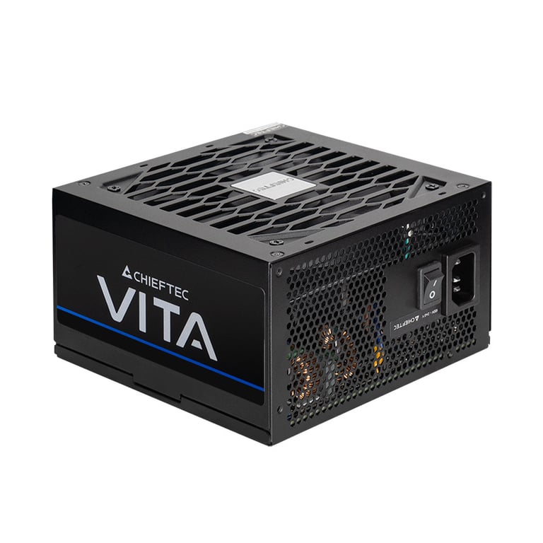 Chieftec Vita BPX-650-S moduł zasilaczy 650 W 24-pin ATX ATX Czarny