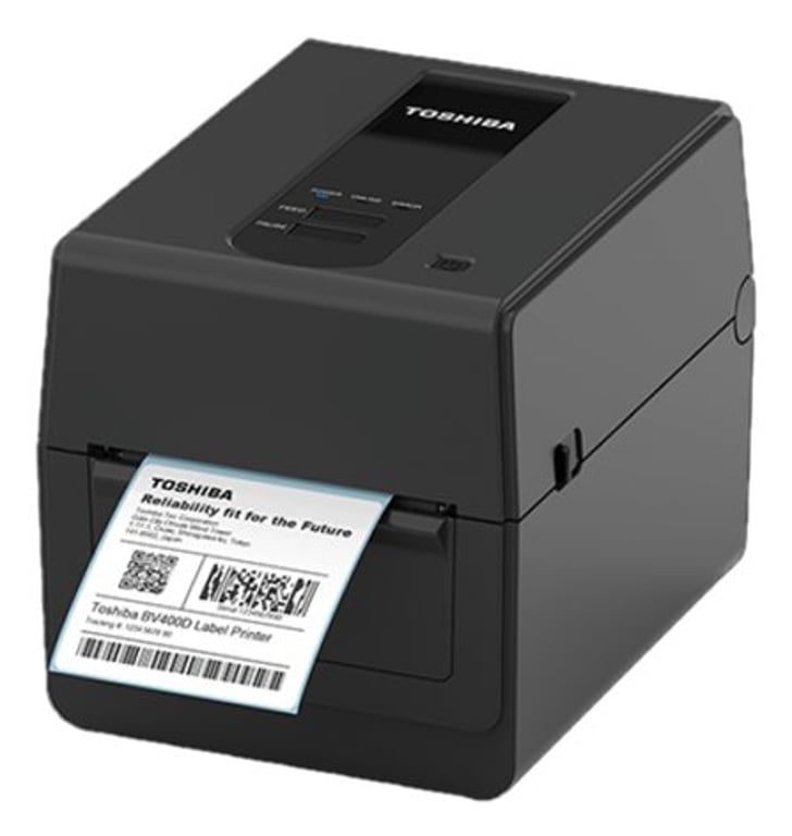 Toshiba BV420D drukarka etykiet bezpośrednio termiczny 300 x 300 DPI 127 mm/s Przewodowy i Bezprzewodowy Przewodowa sieć LAN Wi-Fi Bluetooth