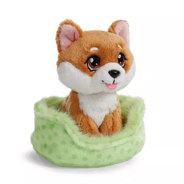 Nici Green: Pluszowa figurka Shiba Inu w koszyku -