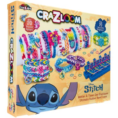 Zestaw kreatywny CRA-Z-ART Disney Stitch Cra-Z-Loom Do robienia bransoletek CRLOOM9D