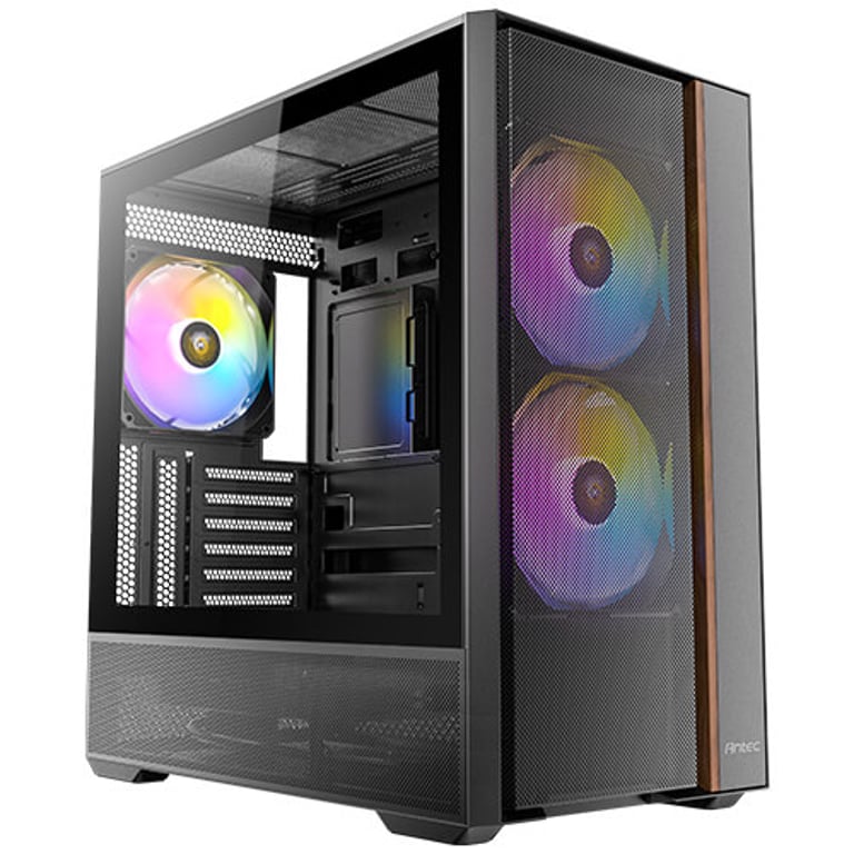 Antec FLUX REAR Midi Tower Czarny