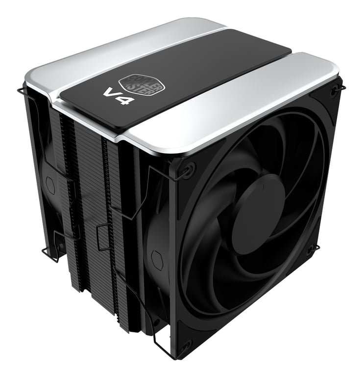 Cooler Master V4 Alpha 3DHP Black Procesor Chłodnica powietrza 12 cm Czarny 1 szt. MAZ-T2HP-217PK-R1