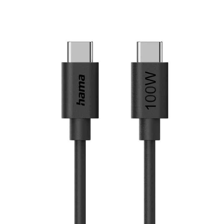 Hama 00086448 kabel USB USB 2.0 1,2 m USB C Czarny