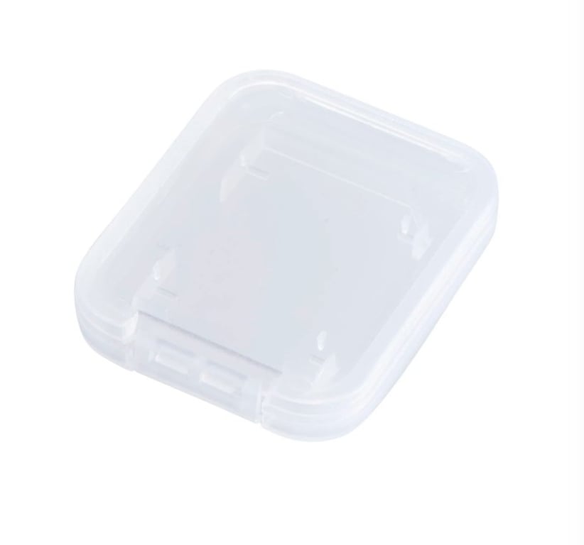 Hama 00095989 etui na karty pamięci 1 kart(y) Polipropylen (PP) Przezroczysty