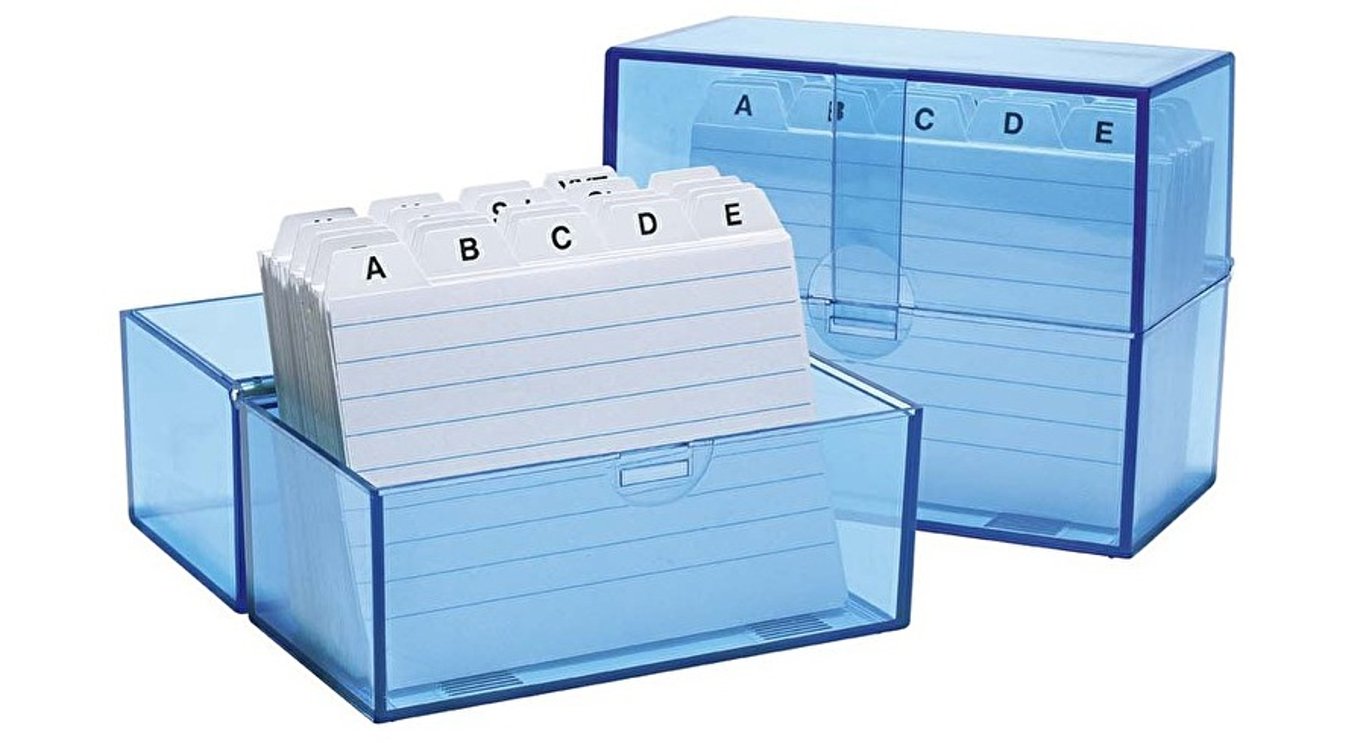 Wedo 250 7303 pojemnnik na karty A7