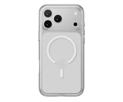 MAGEASY Bright M do iPhone 17 Pro Max Transparent/White Ring