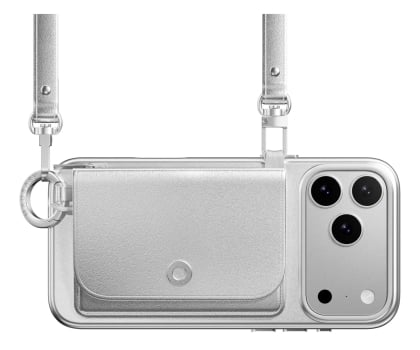 MAGEASY Pouch M do iPhone 17 Pro Max Silver/Silver