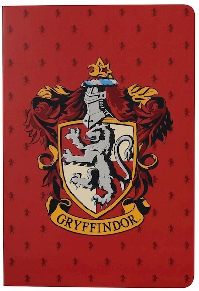 Harry Potter Notatnik A5 linia - Herb Gryffindoru
