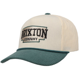 Pierson Snapback Cap by Brixton, biało-zielony, One Size