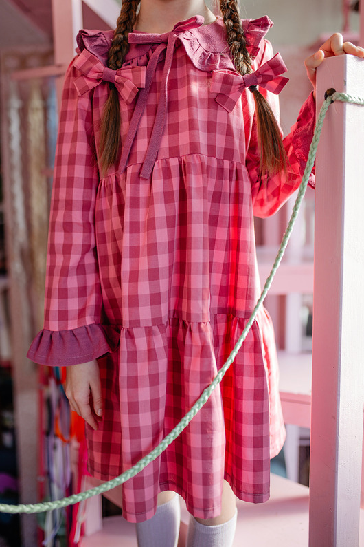 Sukienka rose vintage