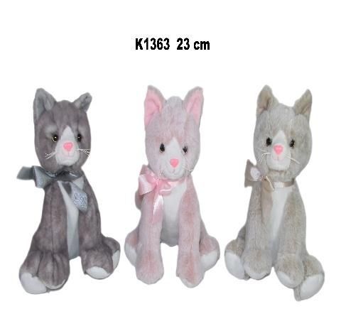 Kot 23cm Mix - zabawka