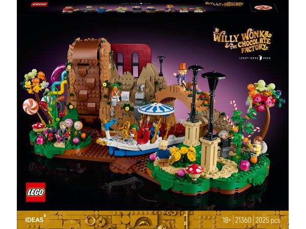 LEGO Ideas 21360 Willy Wonka i fabryka czekolady