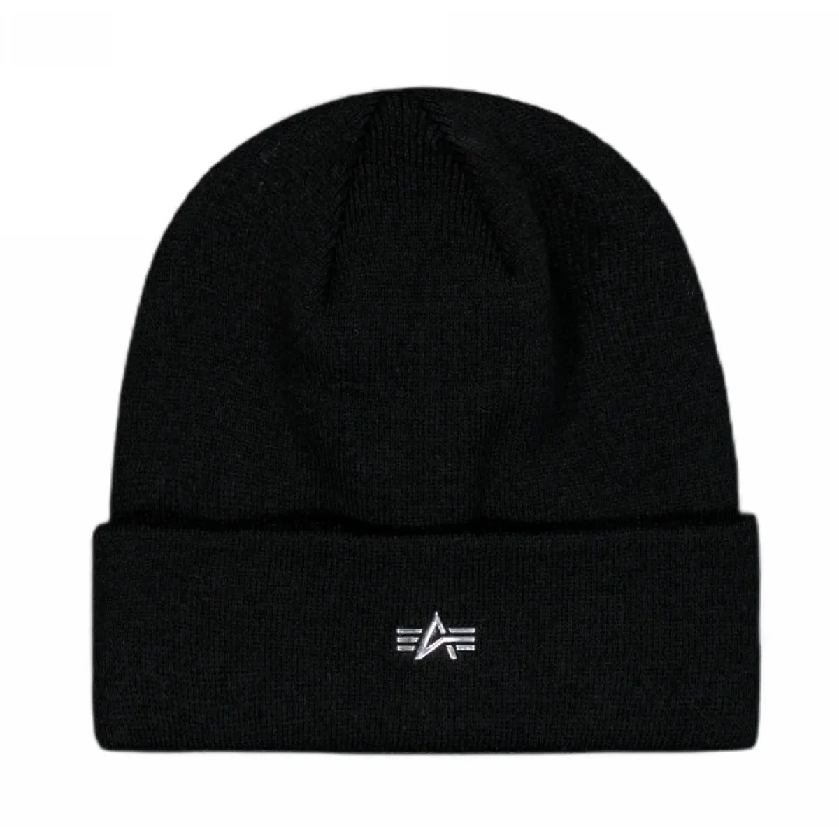 Alpha Industries Czapka zimowa Metal Logo Beanie 258904 03 - Czarna