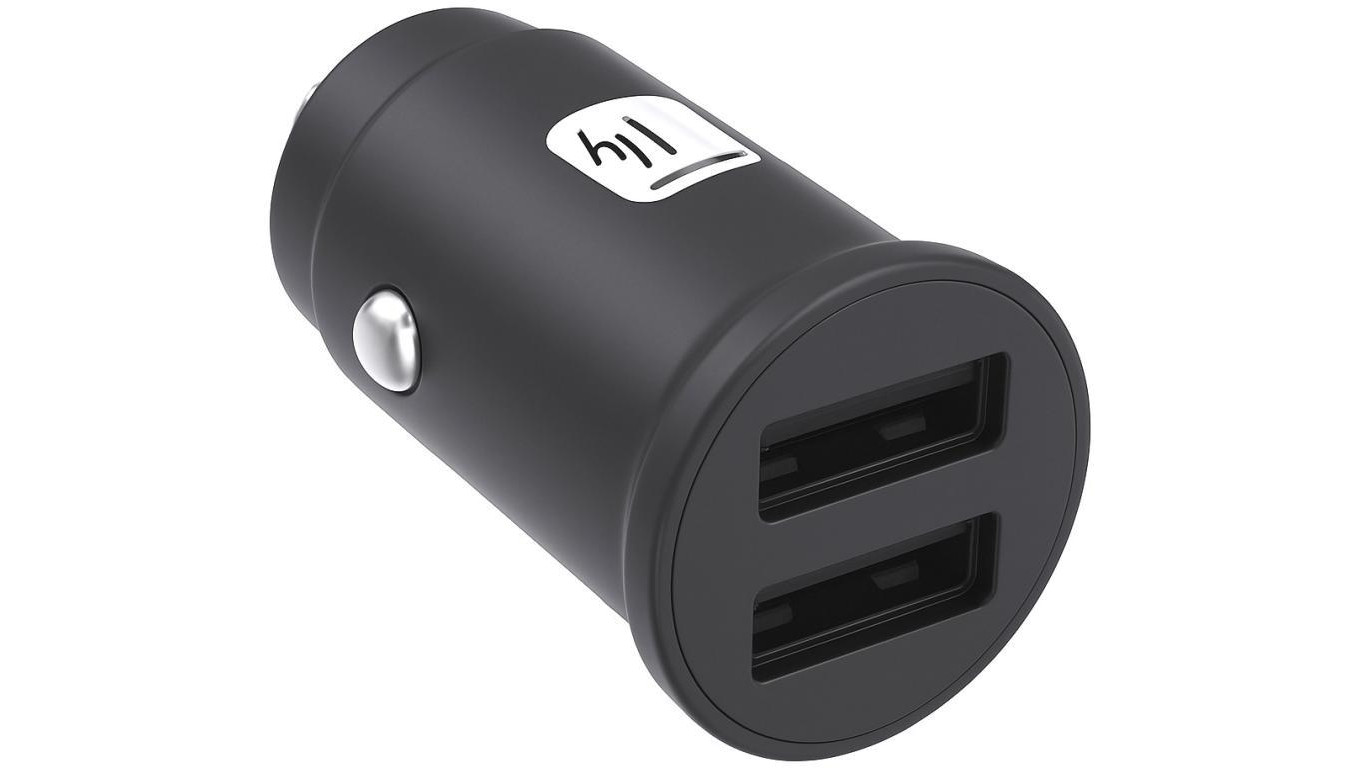Ładowarka TECHLY 2x USB typ A Czarny IUSB2-CAR5-A24B