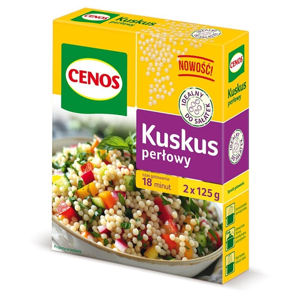 Cenos Kuskus perłowy 250 g (2 x 125 g)