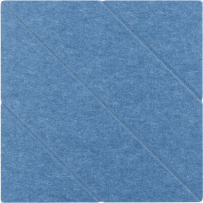 Panel filcowy MULTIDECOR Felly Kwadrat 02 40 x 40 cm Niebieski (2 szt.)
