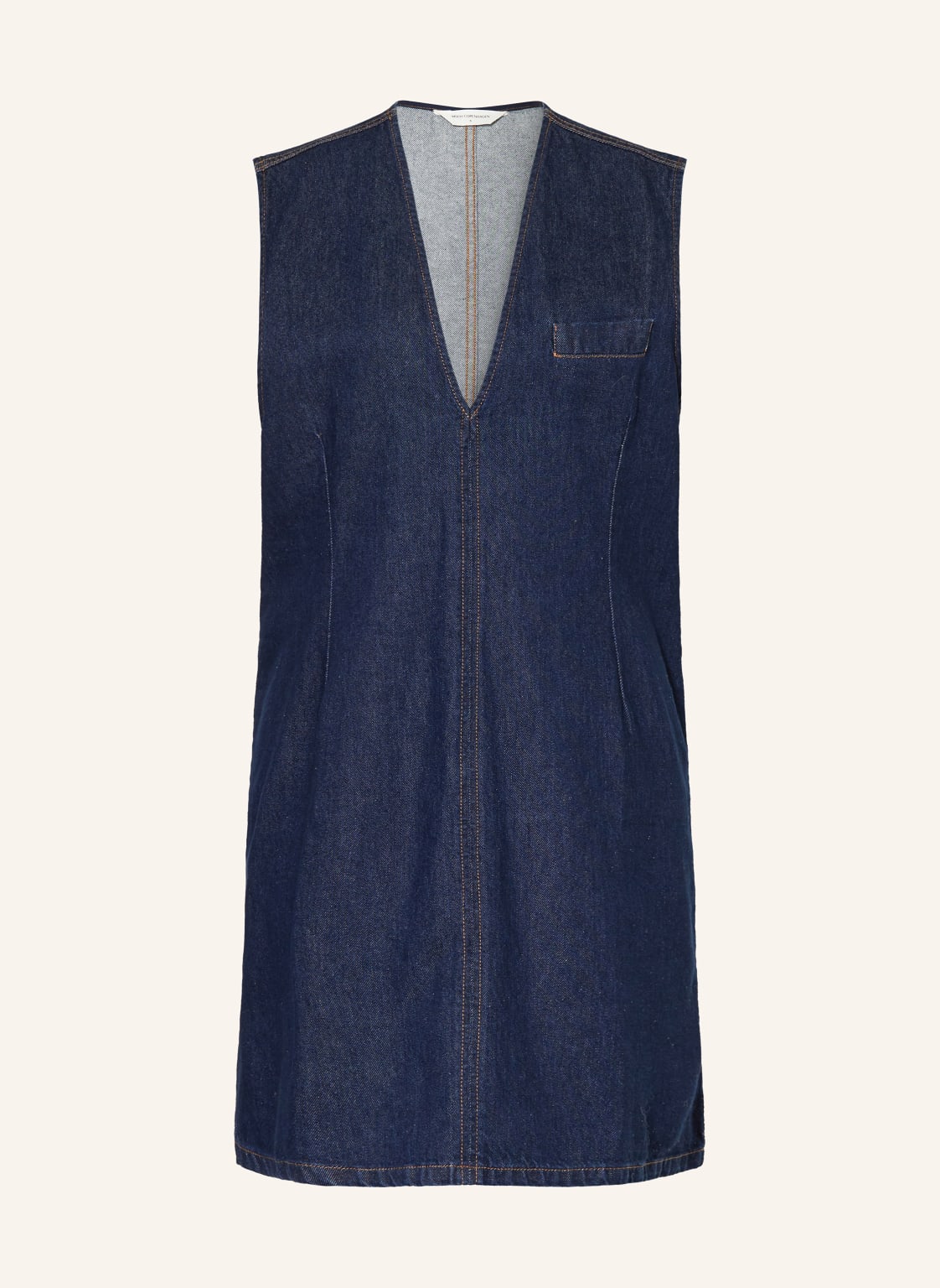 Msch Copenhagen Sukienka Jeansowa Mschadna Alena blau