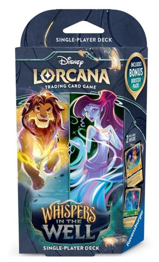 Disney Lorcana (Set10) starter deck set A Amb&Eme Ravensburger - gra