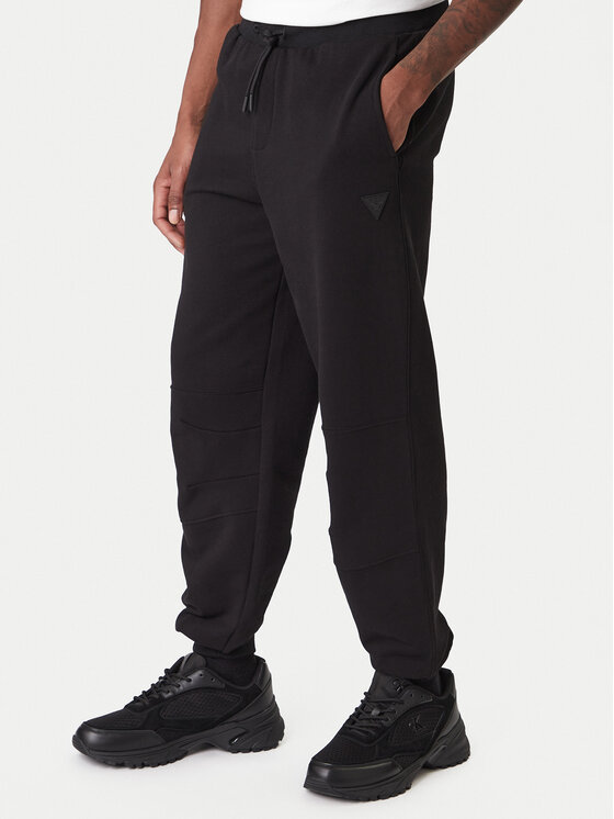 Guess Spodnie dresowe Z6RB03 K9YI1 Beżowy Regular Fit