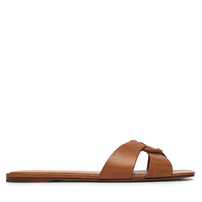 Klapki Polo Ralph Lauren O-Ring 818955857001 Brązowy