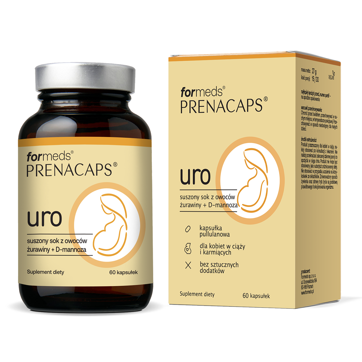Formeds Prenacaps Uro, 60 kapsułek