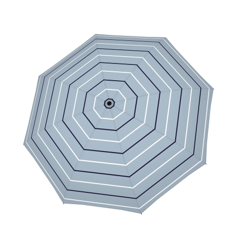 Parasol damski Doppler Fiber Magic Classy Blue automatyczny składany