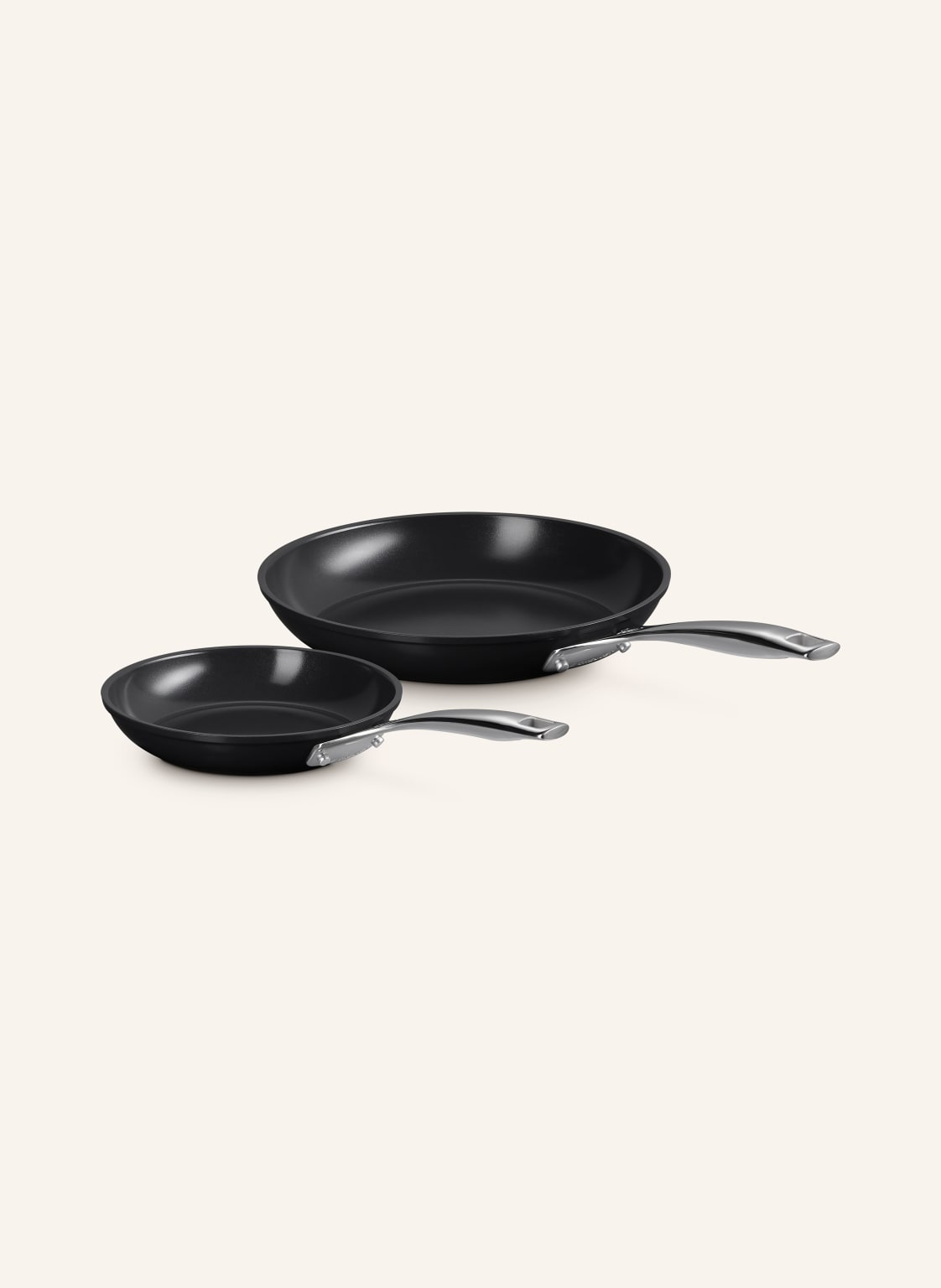 Le Creuset Zestaw 2 Patelni silber
