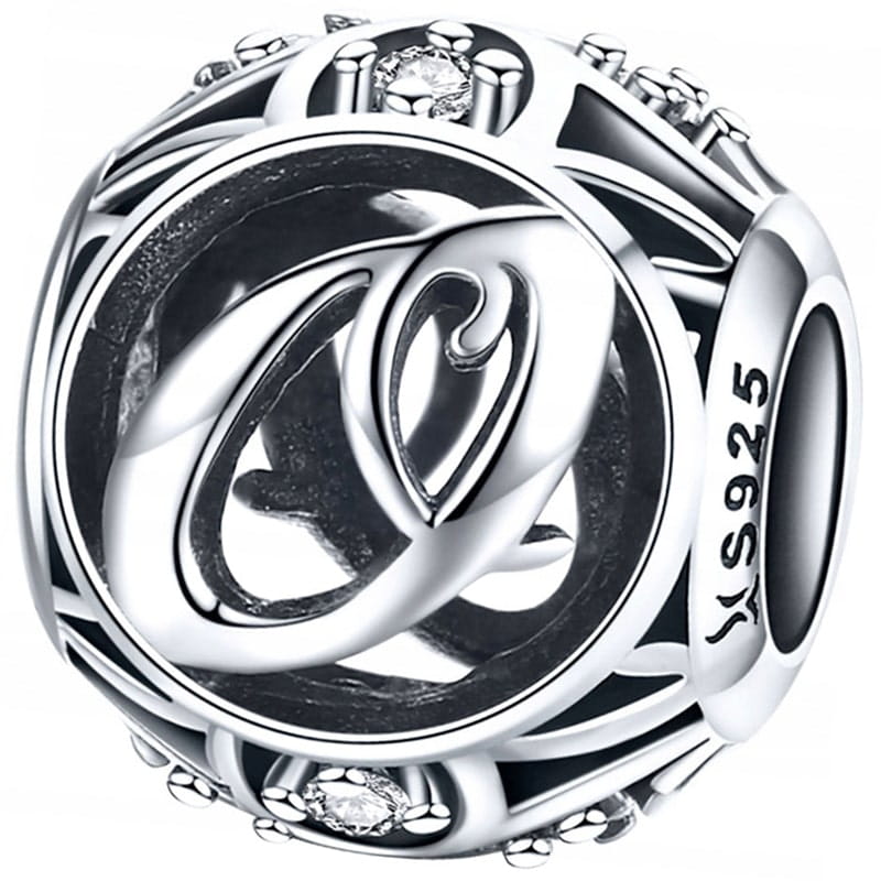 Charms do Pandora - CHARMS LITERA O