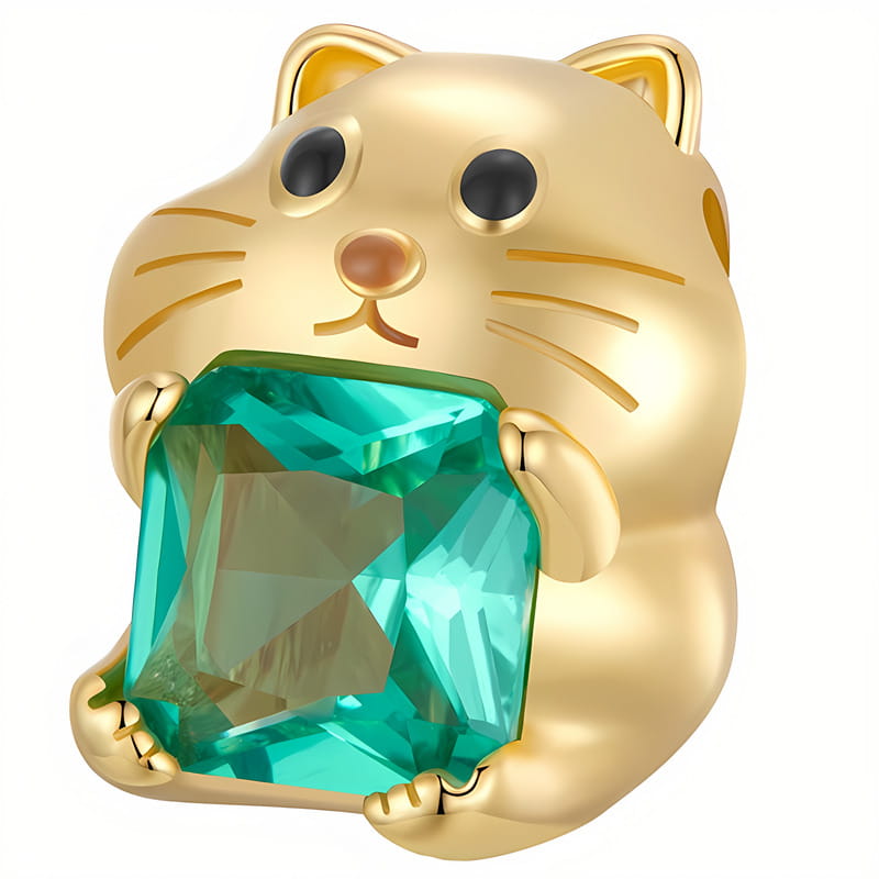 Charms do Pandora - CHARMS ZŁOTY CHOMIK