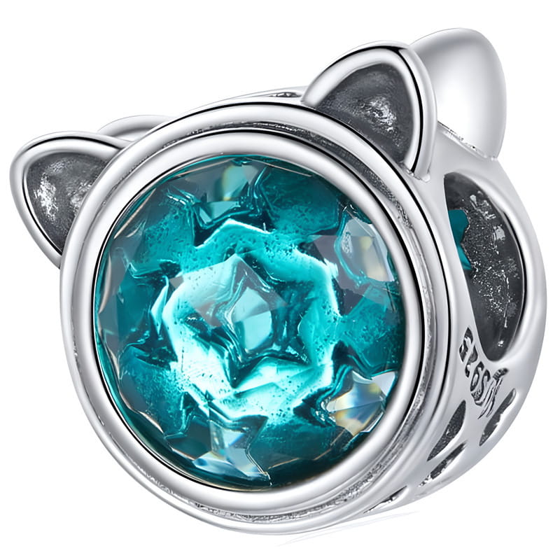 Charms do Pandora - CHARMS KOTEK KRYSZTAŁ