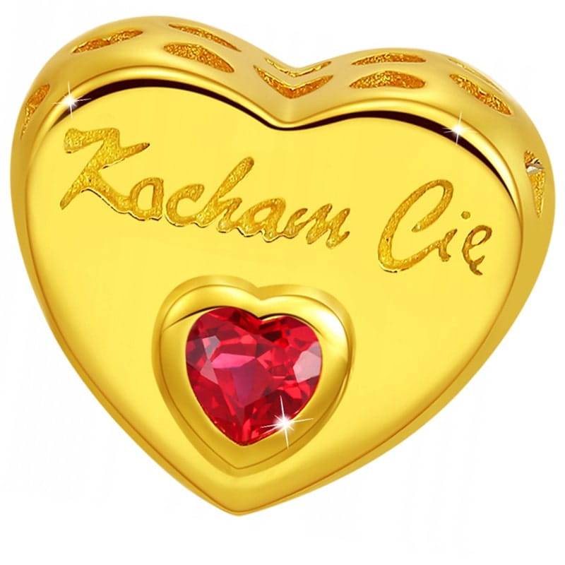 Charms do Pandora - CHARMS SERCE KOCHAM CIĘ