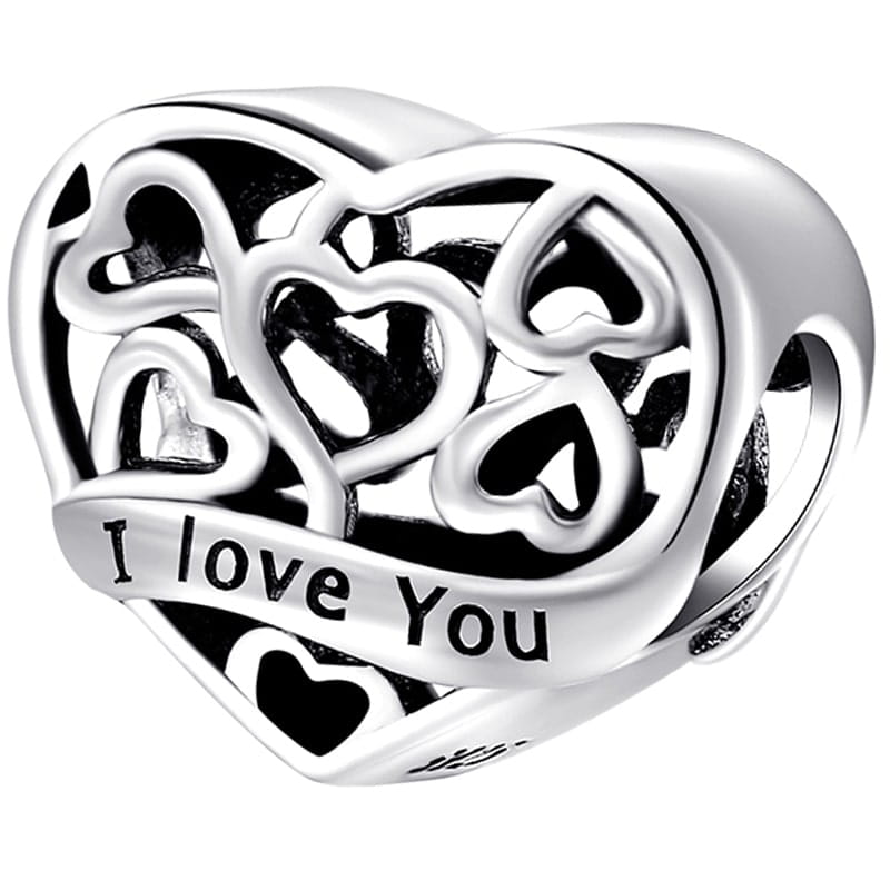 Charms do Pandora - CHARMS SERCE I LOVE YOU
