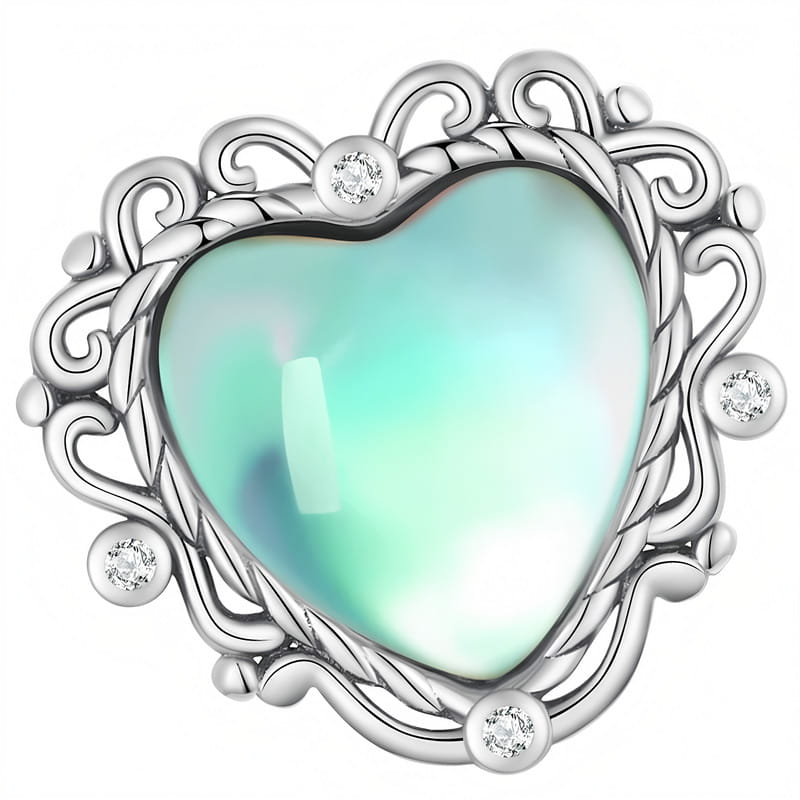 Charms do Pandora - CHARMS OPALIZUJĄCE SERCE