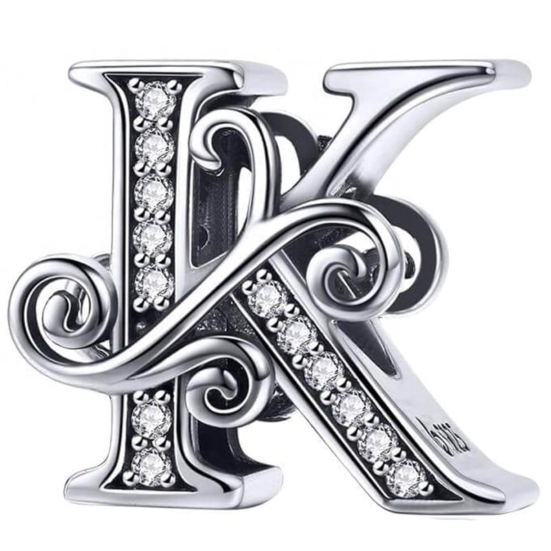 Charms do Pandora - CHARMS LITERA K
