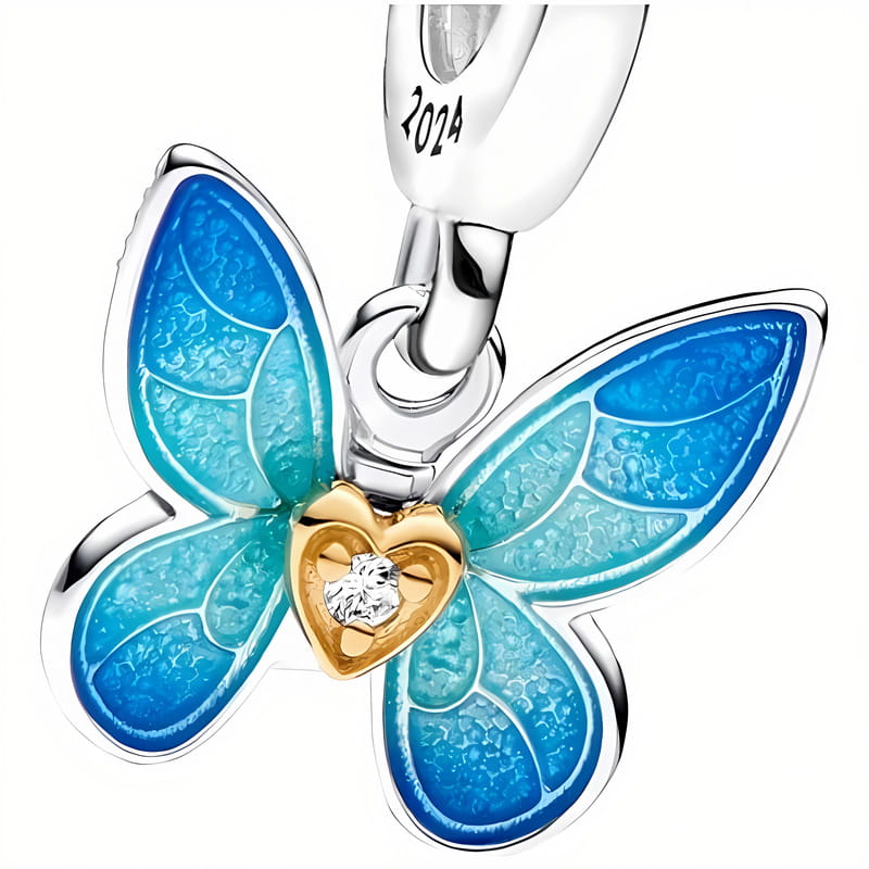 Charms do Pandora - CHARMS NIEBIESKI MOTYL