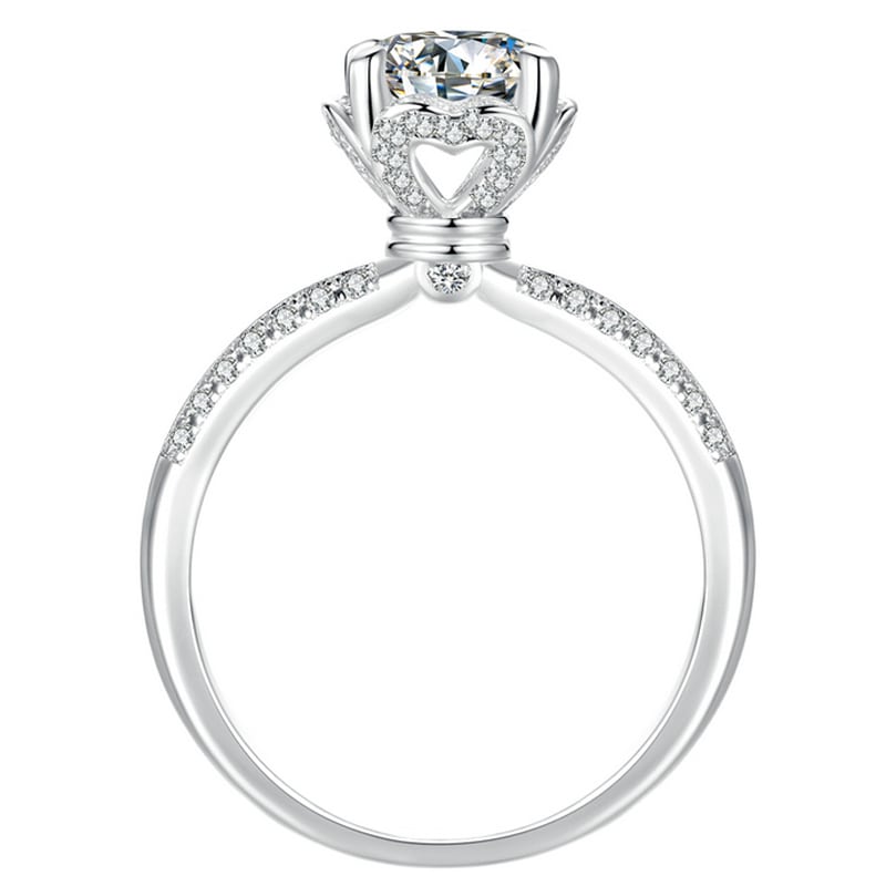 Pierścionek Srebrny - PIERŚCIONEK KWIATEK