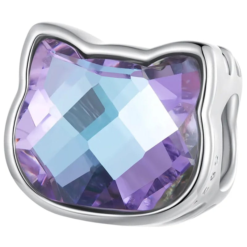 Charms do Pandora - CHARMS KOT KRYSZTAŁ