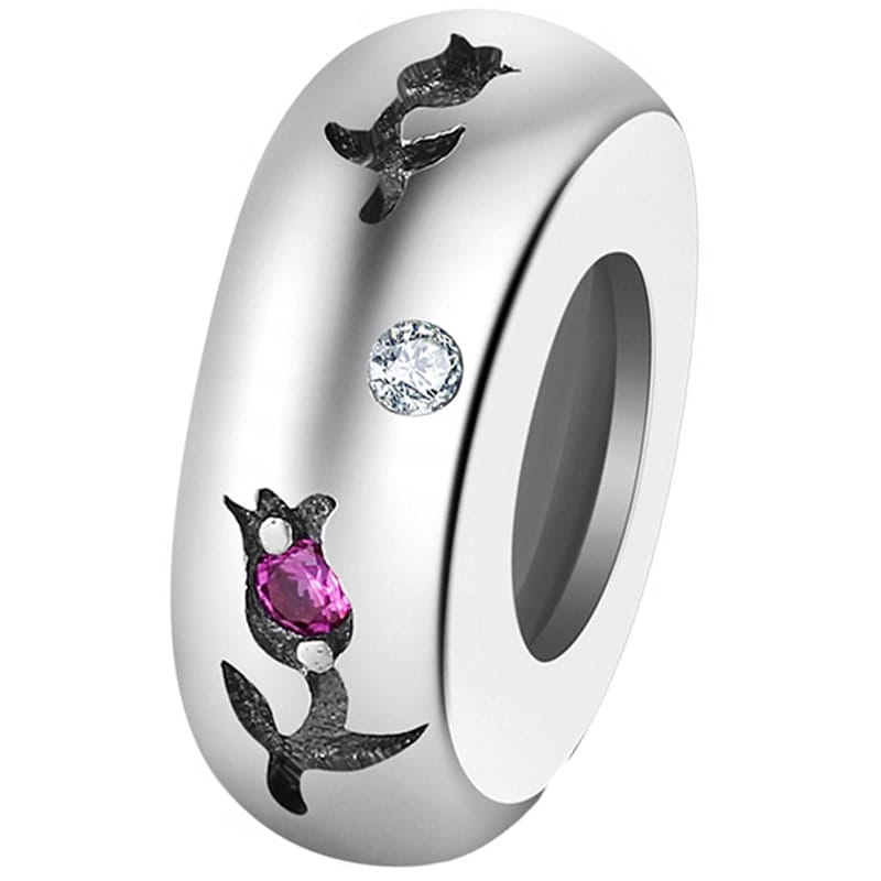 Charms do Pandora - CHARMS STOPER RÓŻYCZKI