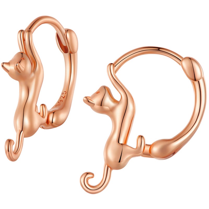 Kolczyki Złote - KOLCZYKI KOTKI