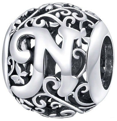 Charms do Pandora - CHARMS LITERA N