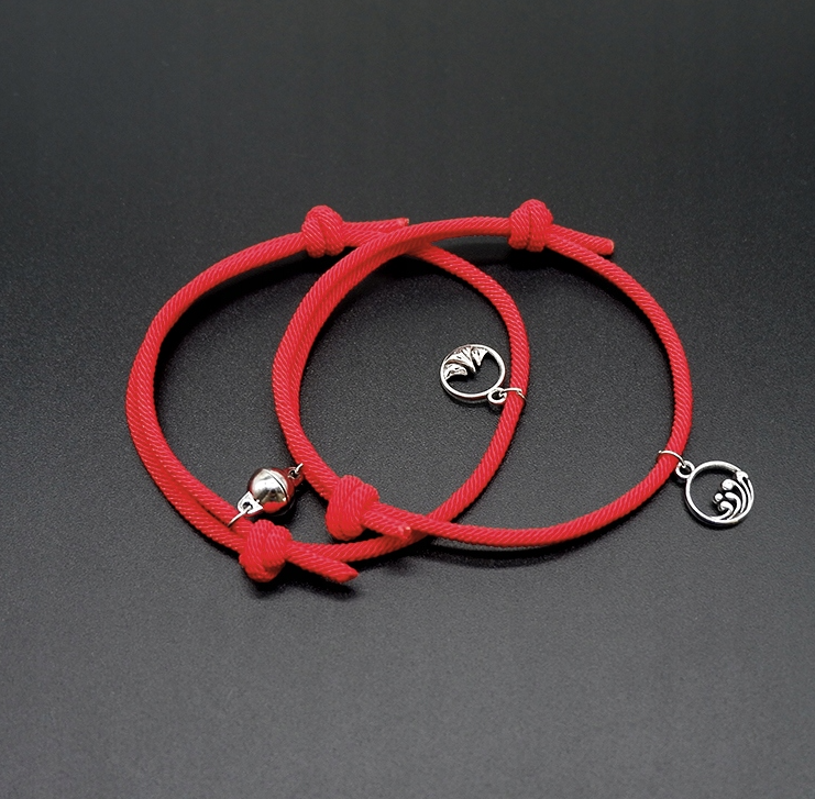 Bransoletki Magnetyczne dla Przyjaciółek/Par 2 sztuki