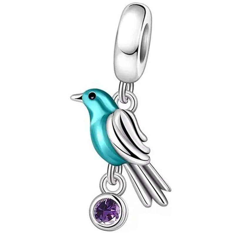 Charms do Pandora - CHARMS TURKUSOWY PTASZEK