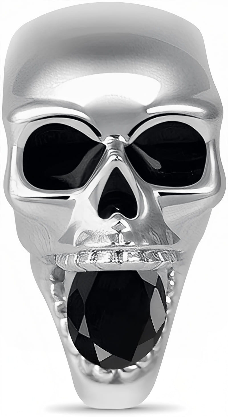 Charms do Pandora - CHARMS CZASZKA Z KAMIENIEM