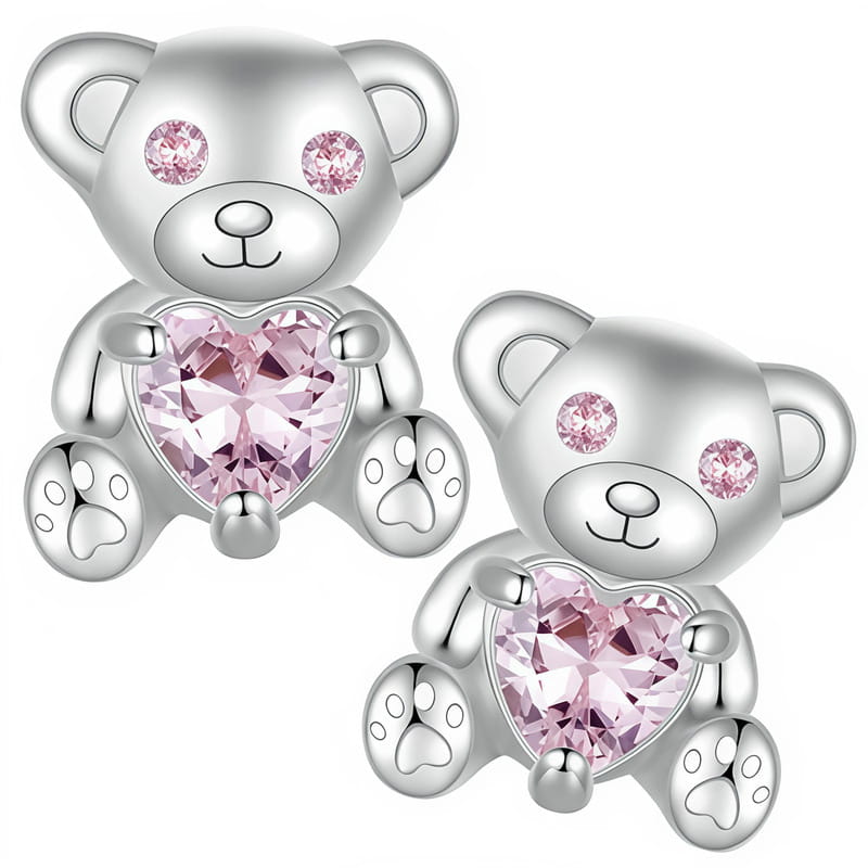 Kolczyki Srebrne - KOLCZYKI DLA DZIEWCZYNKI